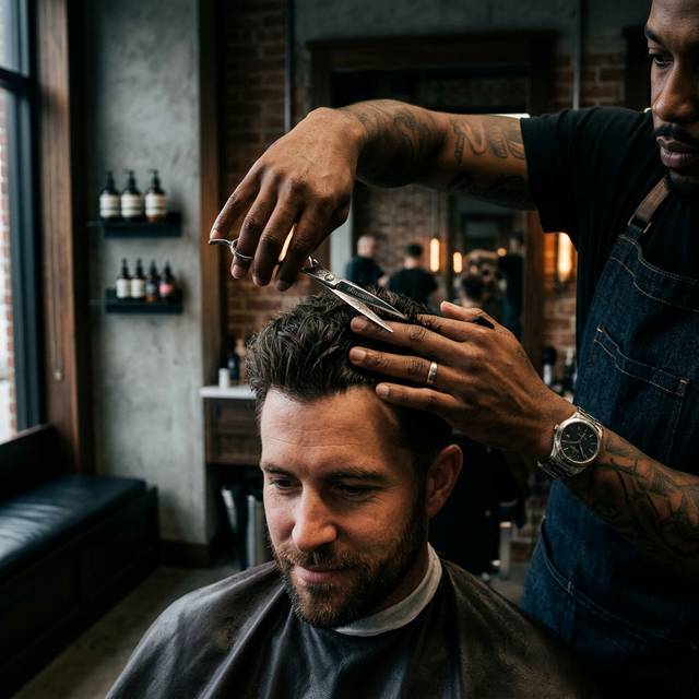 DS Friseur Background